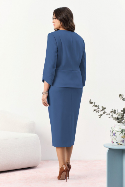 Жакет, юбка Lissana 5009 гавайский_океан - фото 7