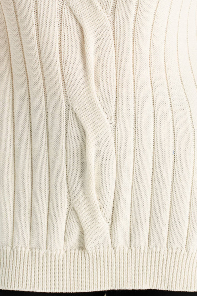 Кардиган Romgil РВ0166-ХЛ2 молочный - фото 4