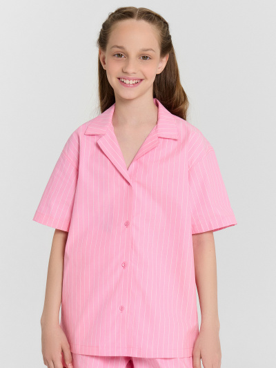 Рубашка Mark Formelle 117941/24-33342П-9 полоска_на_розовом - фото 18