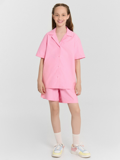 Рубашка Mark Formelle 117941/24-33342П-9 полоска_на_розовом - фото 16