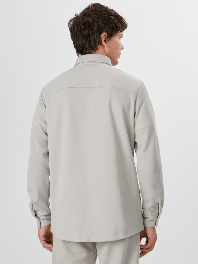 Рубашка Mark Formelle 121198/1/24-3795Ц-2 двухцветный_св.серый - фото 17