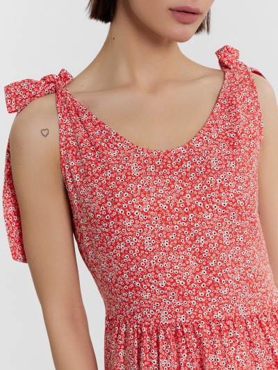 Сарафан Mark Formelle 152648/24-28471П-9 белые_цветы_на_фиесте - фото 20