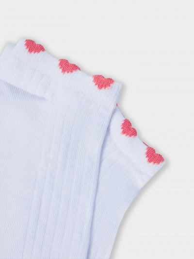 Носки Mark Formelle 406K-3191/B5-25406K белый_коралловый_рис.3191 - фото 13