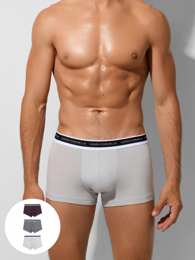Трусы Mark Formelle 411124-3/25-5137Ц-5 св.серый_серый_дым_сливовый - фото 17
