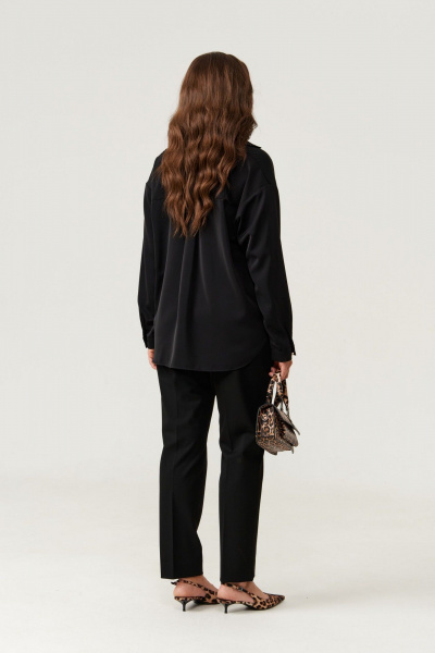 Блуза Панда 105440 черный - фото 4
