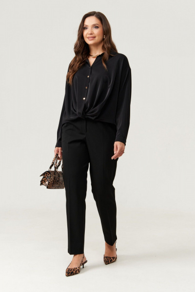 Блуза Панда 105440 черный - фото 1