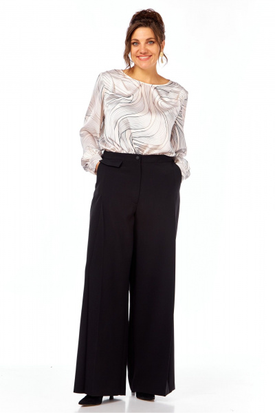 Брюки Элль-стиль 2396 черный - фото 2