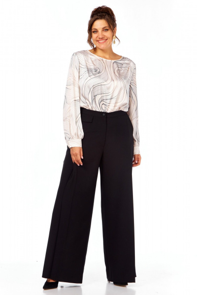 Брюки Элль-стиль 2396 черный - фото 1