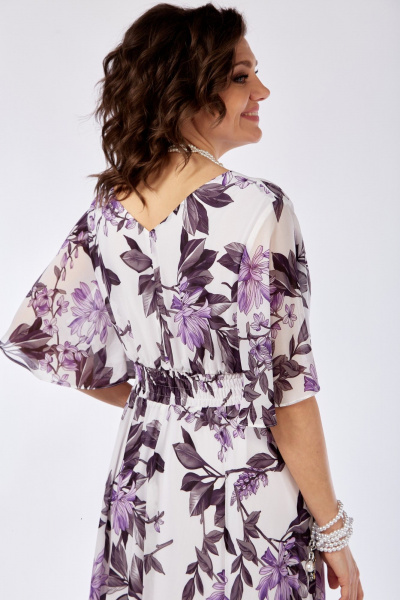 Платье Ольга Стиль С-954 цветы - фото 7