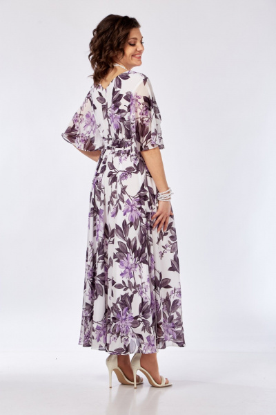 Платье Ольга Стиль С-954 цветы - фото 6