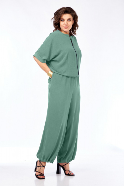 Комбинезон Ольга Стиль С-955 мятный - фото 3