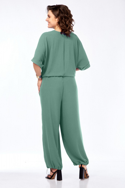 Комбинезон Ольга Стиль С-955 мятный - фото 4