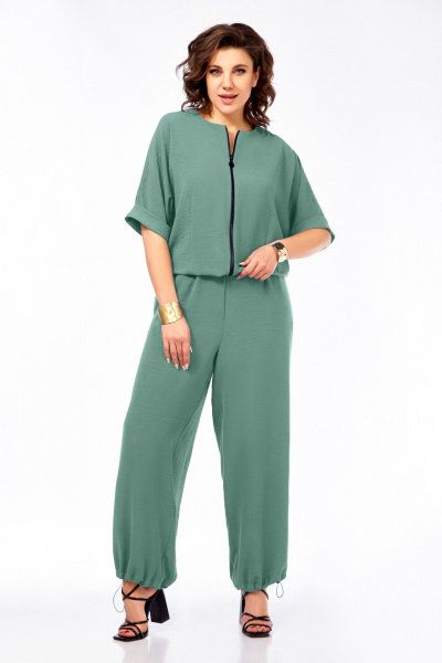 Комбинезон Ольга Стиль С-955 мятный - фото 1
