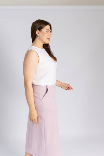 Юбка Legend Style S-025 лиловый - фото 5