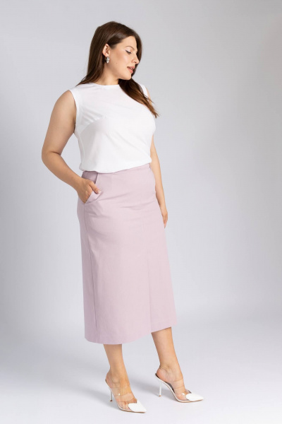 Юбка Legend Style S-025 лиловый - фото 2