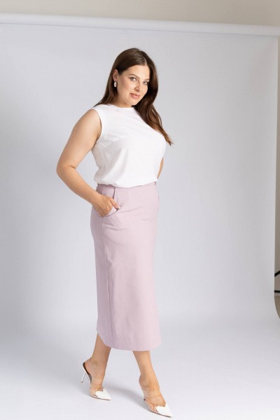 Юбка Legend Style S-025 лиловый - фото 1