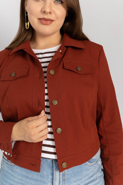 Куртка Legend Style G-005 терракотовый - фото 5