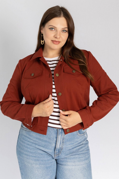 Куртка Legend Style G-005 терракотовый - фото 2