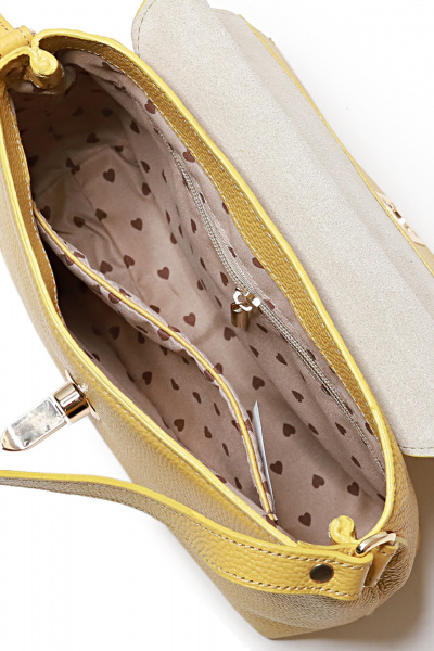 Сумка Galanteya 47424.25с423к45 желтый/бежев - фото 5