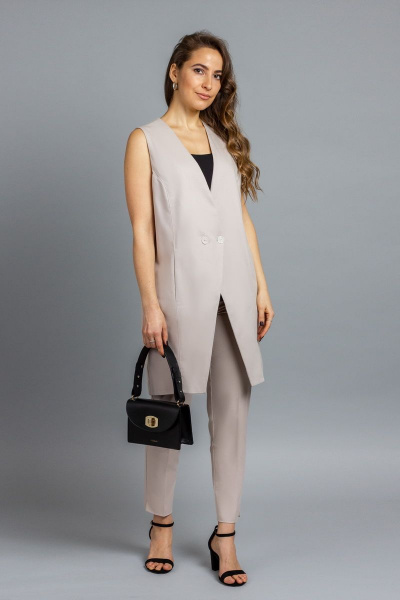 Жилет Mirolia 539 бежевый - фото 1