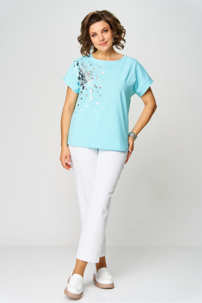 Джемпер Rumoda 2252 голубой - фото 2