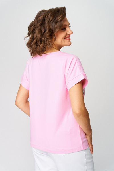 Джемпер Rumoda 2252 розовый - фото 5