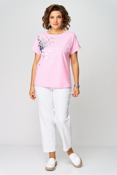 Джемпер Rumoda 2252 розовый - фото 3