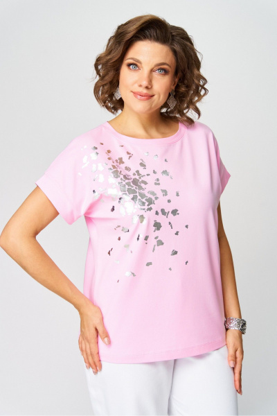 Джемпер Rumoda 2252 розовый - фото 2