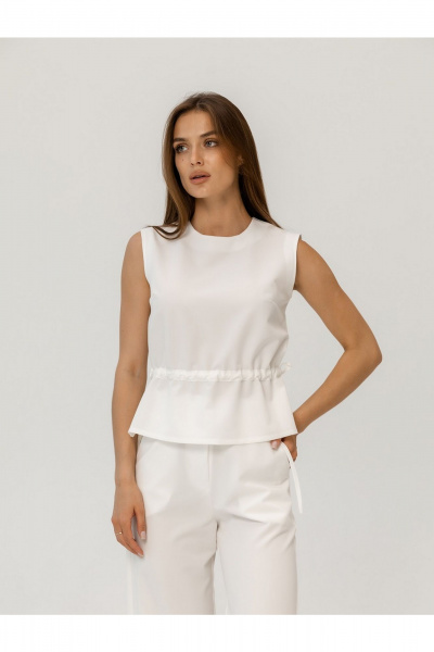 Брюки, топ Atelero 1130Б белый - фото 6
