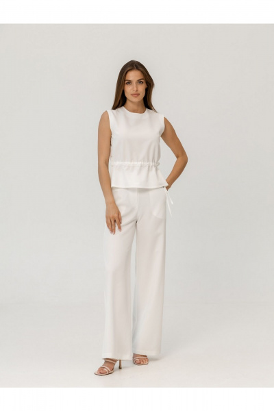 Брюки, топ Atelero 1130Б белый - фото 1