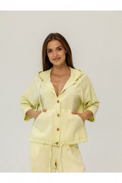 Брюки, жакет Atelero 1131С салатовый - фото 6