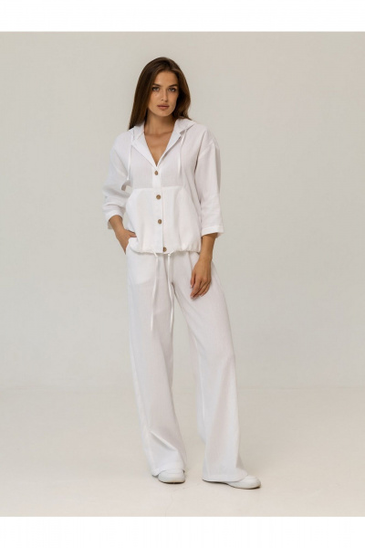 Брюки, жакет Atelero 1131Б белый - фото 5