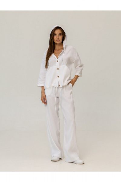 Брюки, жакет Atelero 1131Б белый - фото 1