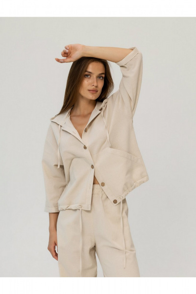 Брюки, жакет Atelero 1131Н натуральный - фото 2