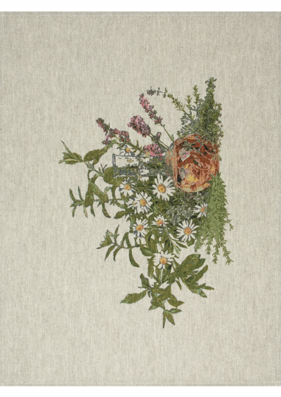 Полотенце Belaruski Len 24С111-ШР/р.п. 1 Целебные травы-3 - фото 1