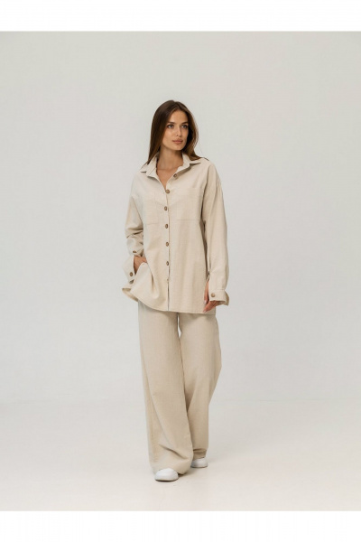 Брюки, рубашка Atelero 1053 натуральный - фото 4