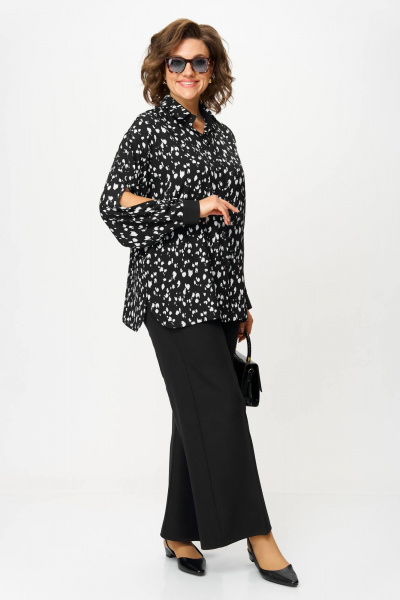 Блуза Anastasia 1194.1 черный - фото 6