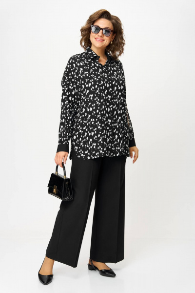 Блуза Anastasia 1194.1 черный - фото 5