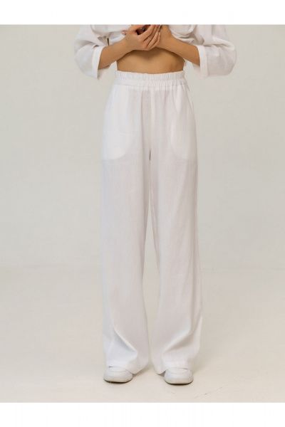 Брюки Atelero 1132Б белый - фото 1