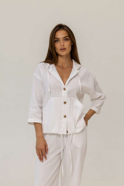 Жакет Atelero 1133Б белый - фото 1