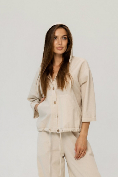 Жакет Atelero 1133Н натуральный - фото 1