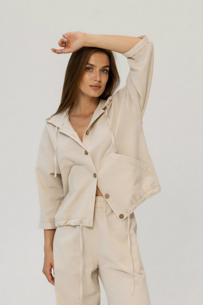 Жакет Atelero 1133Н натуральный - фото 2