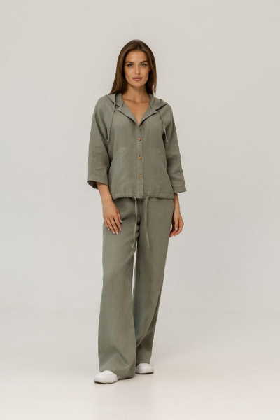 Жакет Atelero 1133П полынь - фото 4