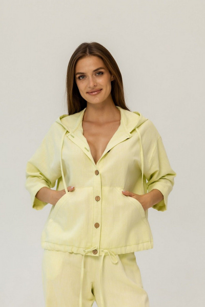 Жакет Atelero 1133С салатовый - фото 1