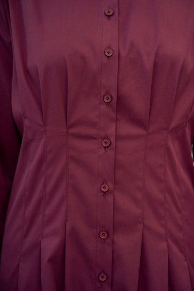 Платье Lokka 1679 бордовый - фото 6