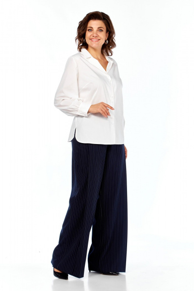 Блуза Элль-стиль 2404а белый - фото 11