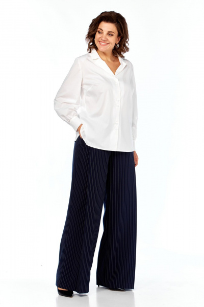 Блуза Элль-стиль 2404а белый - фото 10