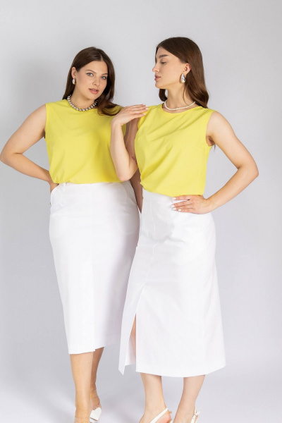 Блуза Legend Style BP-003 лимонный - фото 5