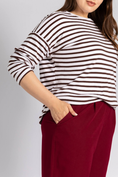 Шорты Legend Style P-020бермуды бордовый - фото 6