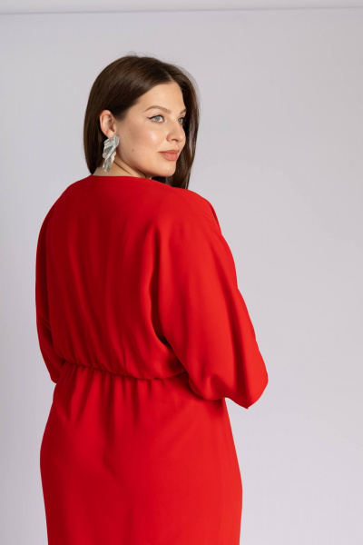 Платье Legend Style D-001/25 красный - фото 7